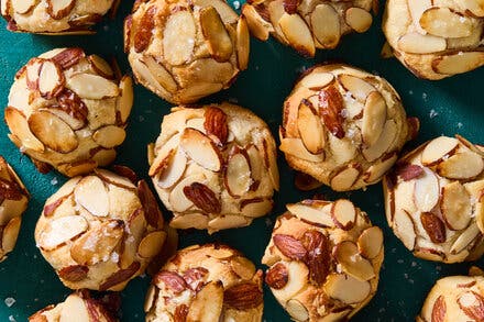 Rum-Buttered Almond Cookies